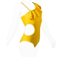 مایو شنا دخترانه فانتزی رمی مدل G466 نوجوان